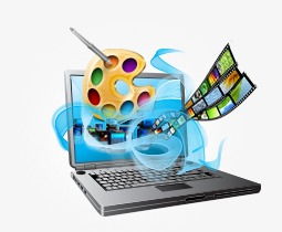 免费高清电脑科技素材图片下载指南 千库网卡通手绘PNG资源推荐